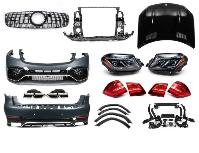 hot sale modified Upgrade for Gl X166 2013 2014 2015 Body kit change to 2016 2017 2018 2019  Gls Body Kit GLS63 2019