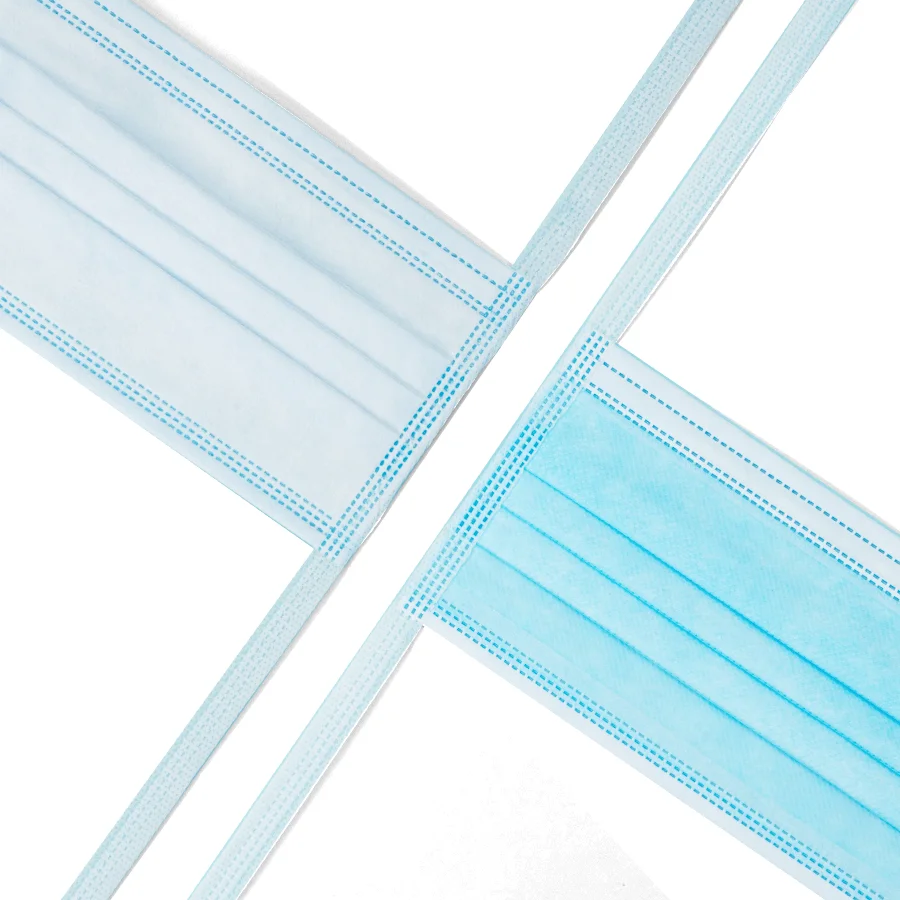 ASTM level 3 wholesale 14683 disposable non woven disposable face mask tie mask strap-on China