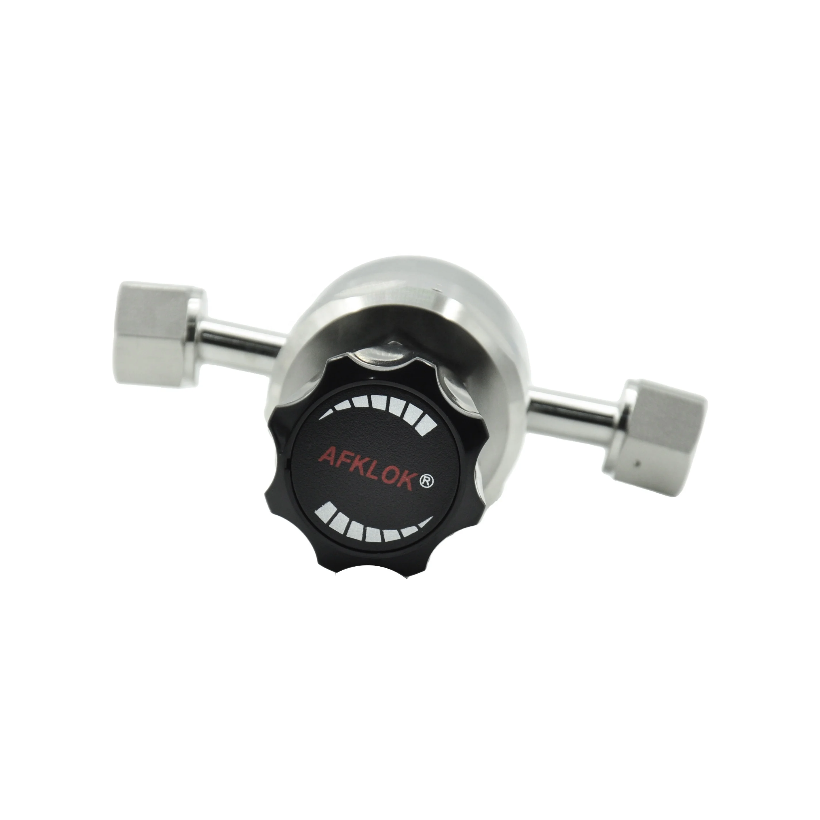 Ultra-High Purity Pressure Regulator Single Stage Diaphragm Structure Designed for High Temperature Fluid Applications