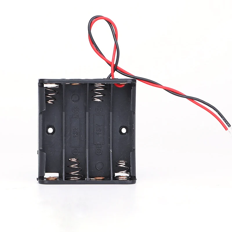ABS пластик DIY AA/AAA держатель для батареи коробка с переключателем вкл./выключаем и крышкой 12 В напряжение Аксессуары