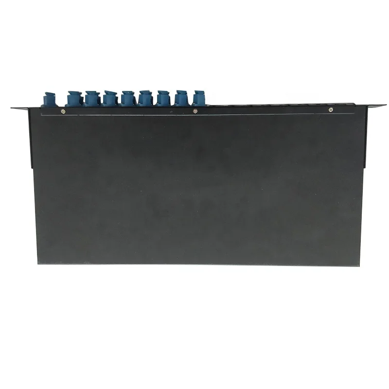 PLC splitter Chassis module SM1*2/1*4/1*8/1*16/1*32/1*64 SC/PC with connector Splitter rack ODF