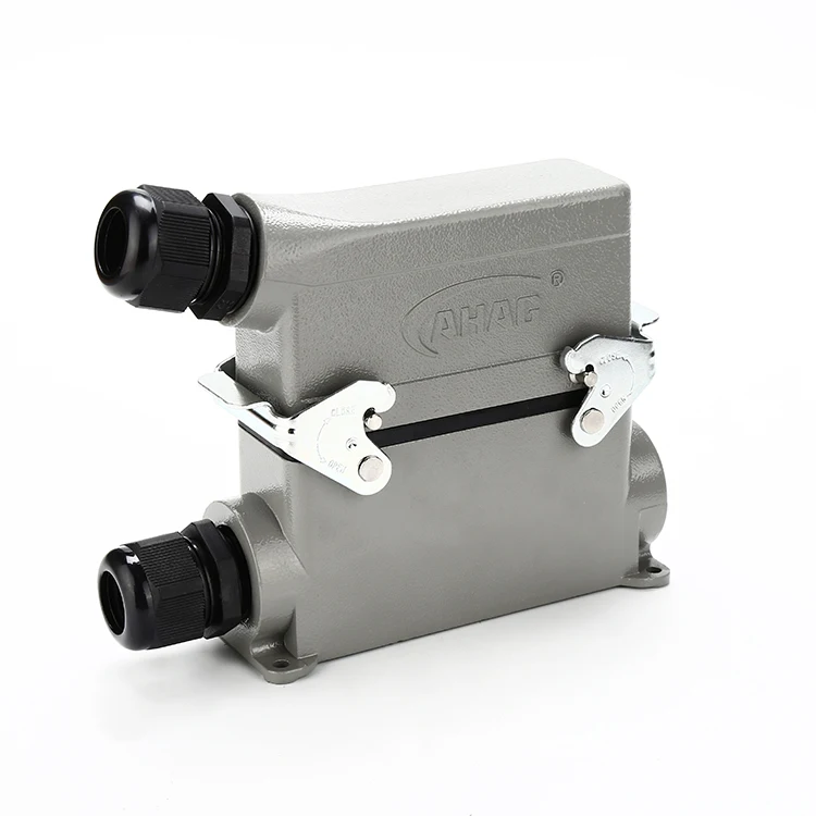 SENTUO  24 wire side top entry 24 pin connector 16a 24pin industrial heavy duty connectors