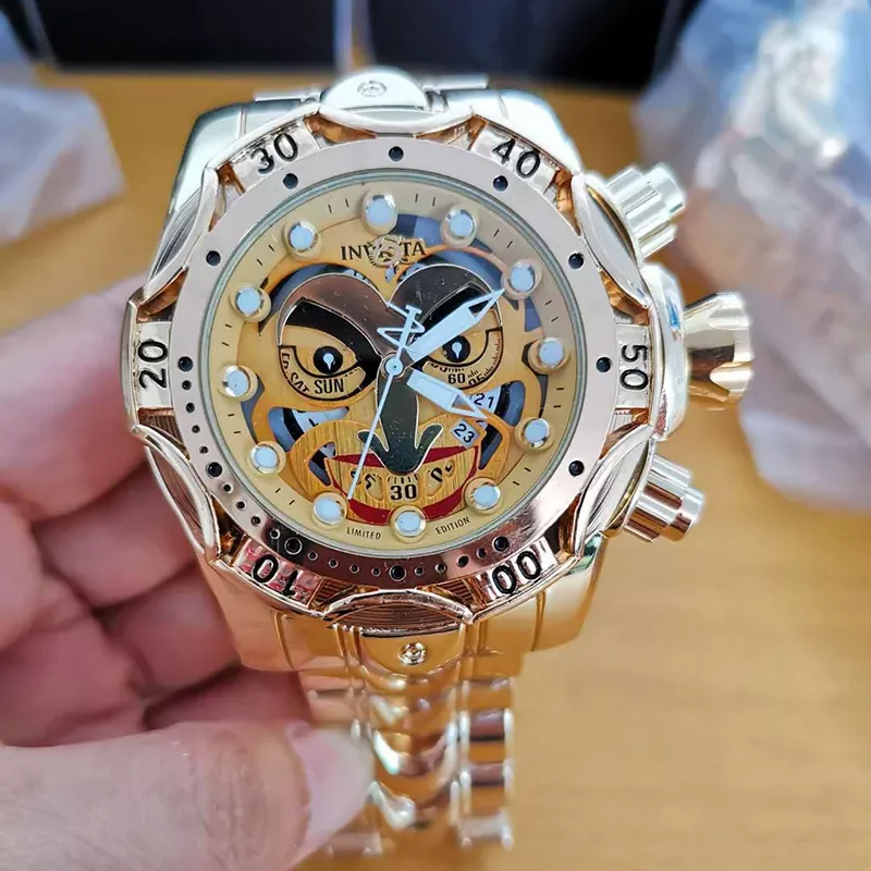 Invict  men watches Luxury Quartz watches invicta watches men