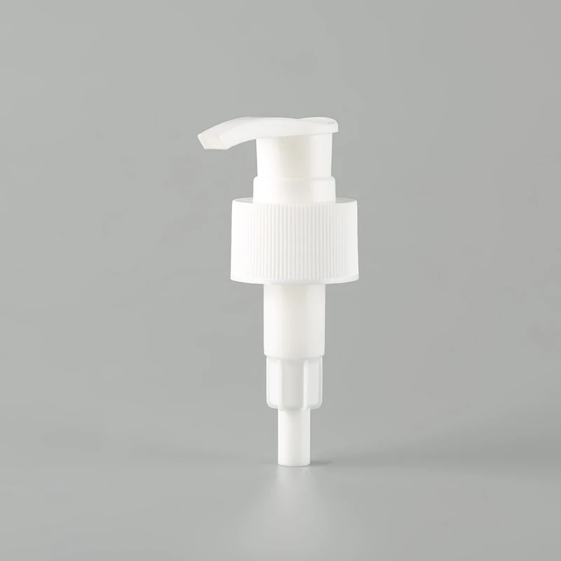 Hot sales 24mm 28mm plastic lotion pump top screw head for liquid bottles