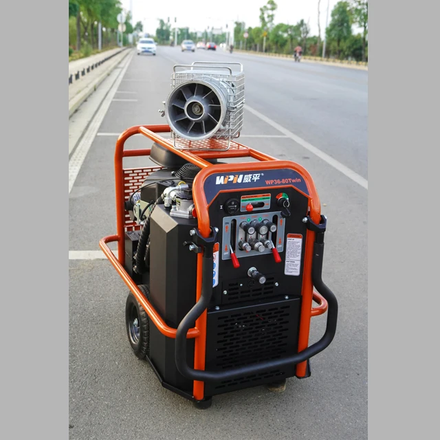 36hp Petrol Engine Compact Double Acting Hydraulic Press Power Unit