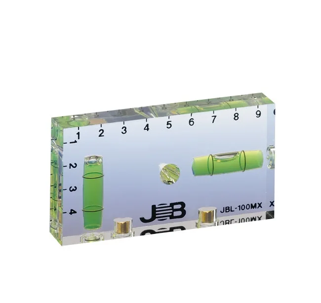 JBL-100MX японский мини-размер спиртовой уровень пузырь с двумя сильными магнитами четкие измерительные инструменты