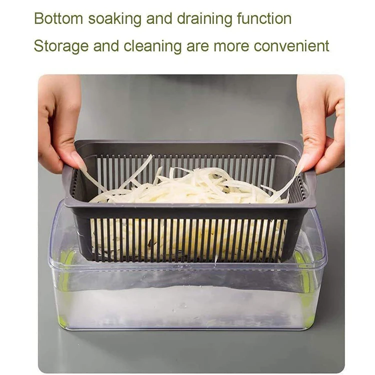 Multifunctional 10 In 1 Handheld Vegetable Chopper Onion Cutter Dicer Potato Peeler Kitchen Fruits Slicer Vegetable Cutter