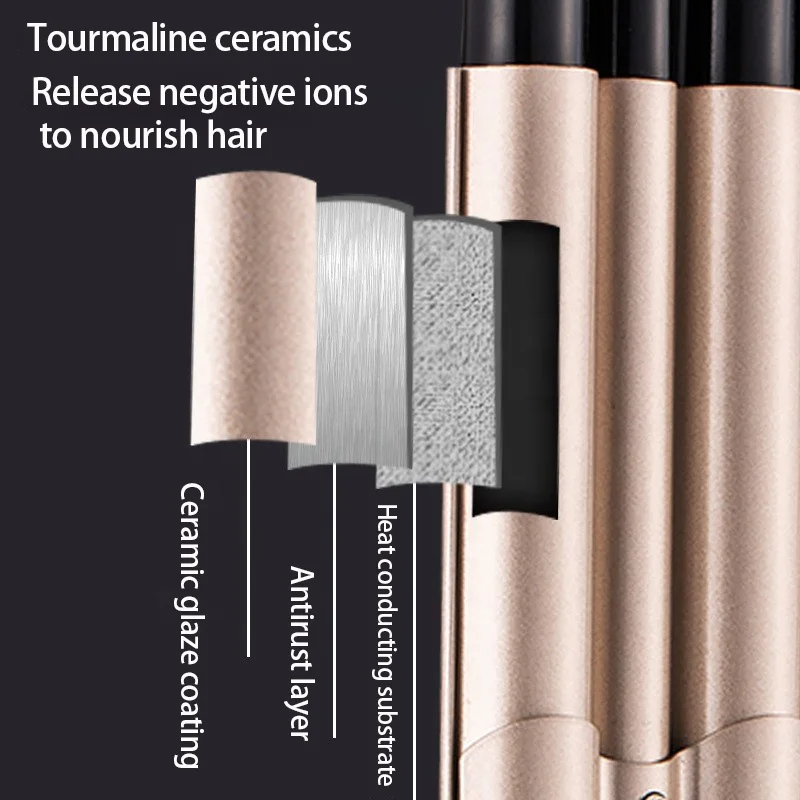 stylish wholesale salon hair curler with ceramic coating high quality