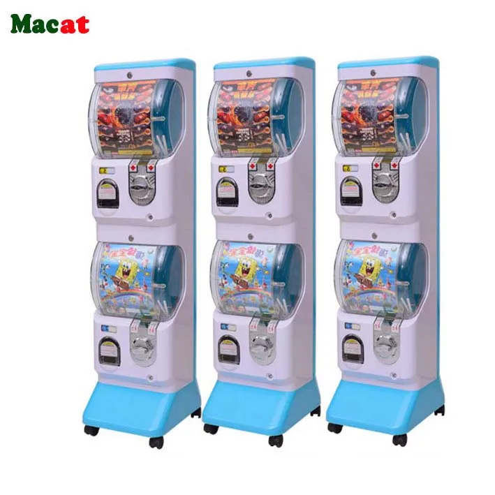 
Double-layer egg twisting game machine elastic ball game machine 