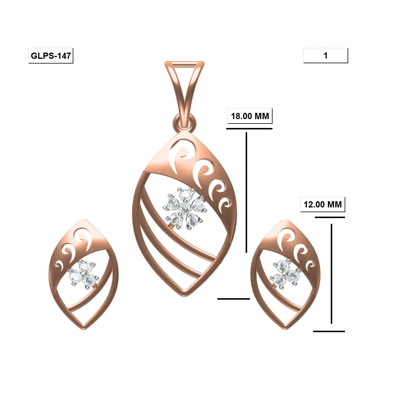 
High Quality Antique Gift 18K Rose Gold Cross Natural Diamond,Ruby Stone, Crystal, Cvd-Hpht Diamond Pendants in Cheapest price 