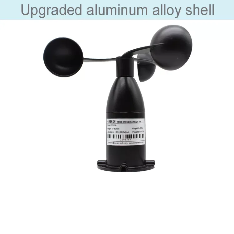 Sentec high-quality wind vane 3 cup anemometer measures for cranes wind energy