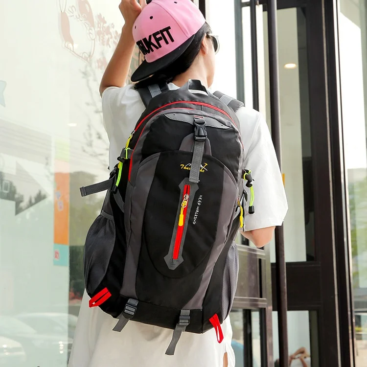 wholesale customized logo 36-55 L big capacity lightweight waterproof casual sports tools travel outdoor camping hiking backpack