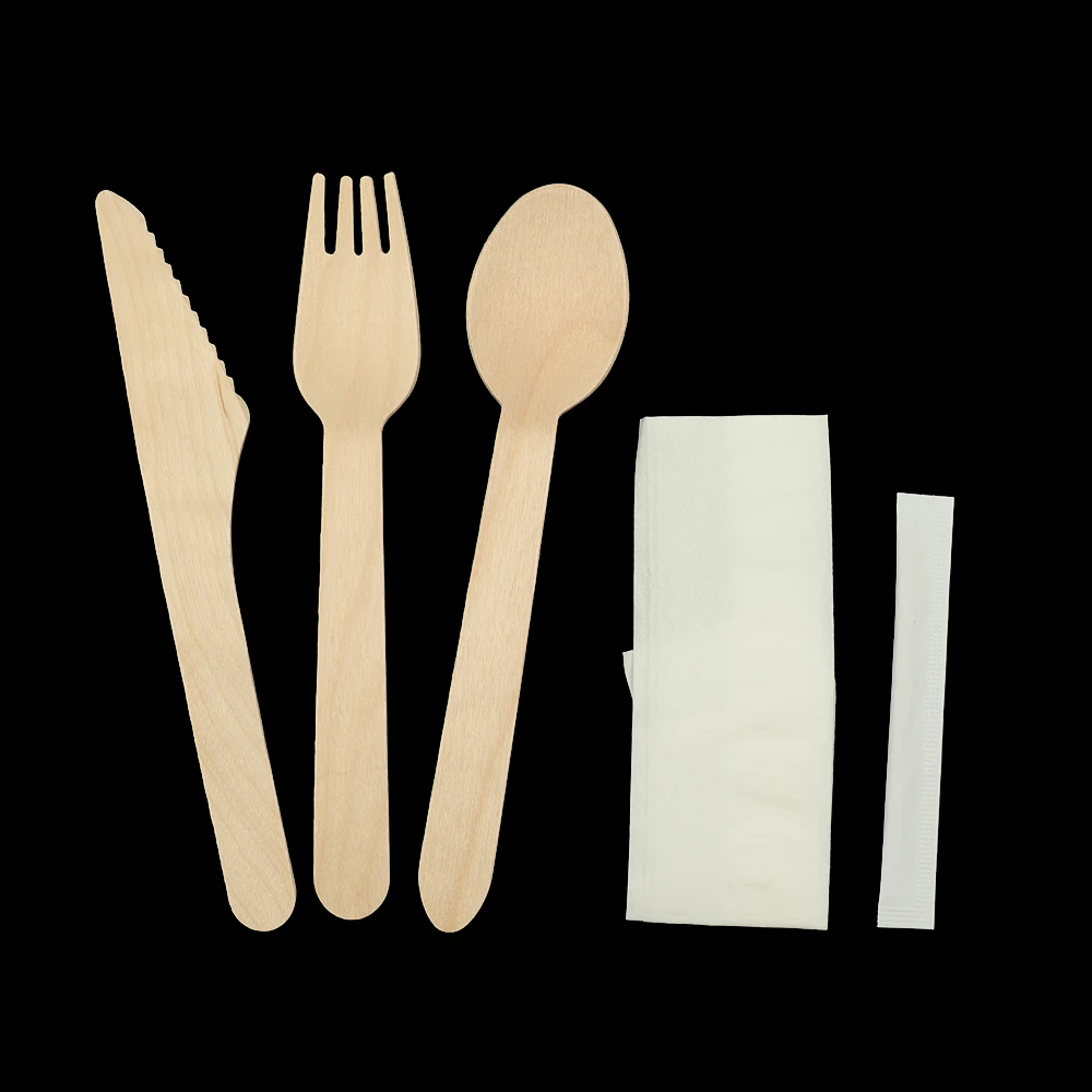 
Good quality disposable tableware biodegradable wooden cutlery wood cutlery eco-friendly 