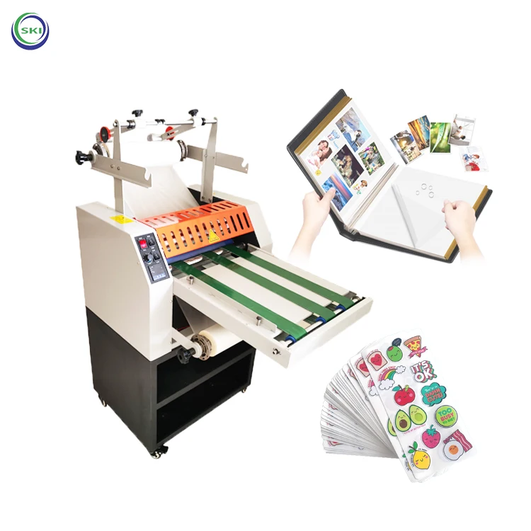 Industrial Roll To Roll Paper Lamination Machine Automatic A3 Laminator Machine Label A4 Cold Laminating Machine