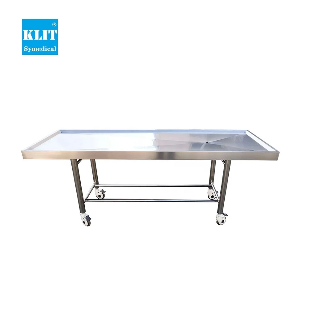 Hospital Body Washing Funeral Autopsy Corpse Dissecting Table