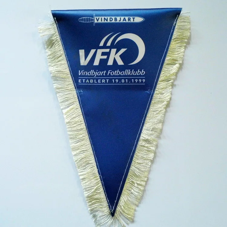 
triangle football club pennant flag 