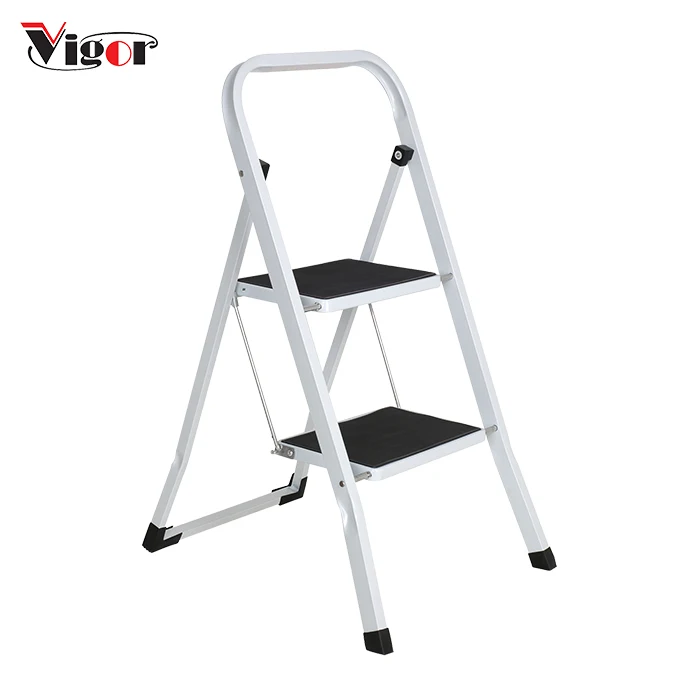 Manufacturer Best Folding Ladder 2 Steel Step Ladder For House Use