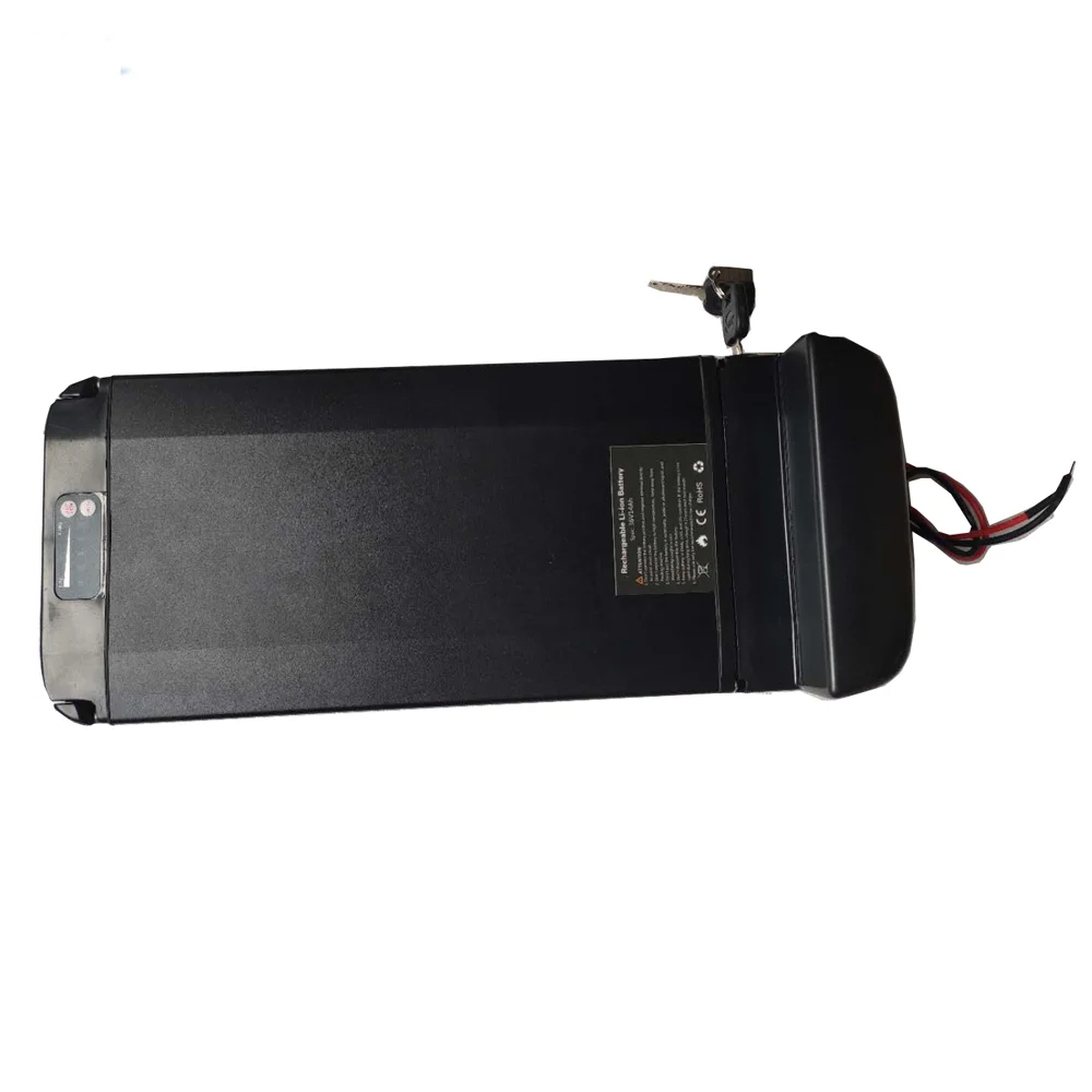 Electric Bike 24V 36V 48V 14Ah 13Ah 20Ah Lithium battery Rear Rack e-bike battery ebike li ion battery pack