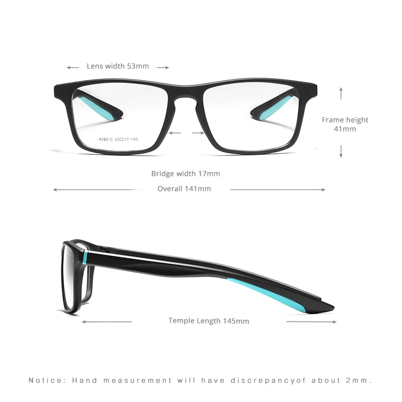 2019 KDEAM High Quality Advanced Plain Naked Glasses with Optical TR90 Frame Support Custom Prescription Myopic Reading Eyewear