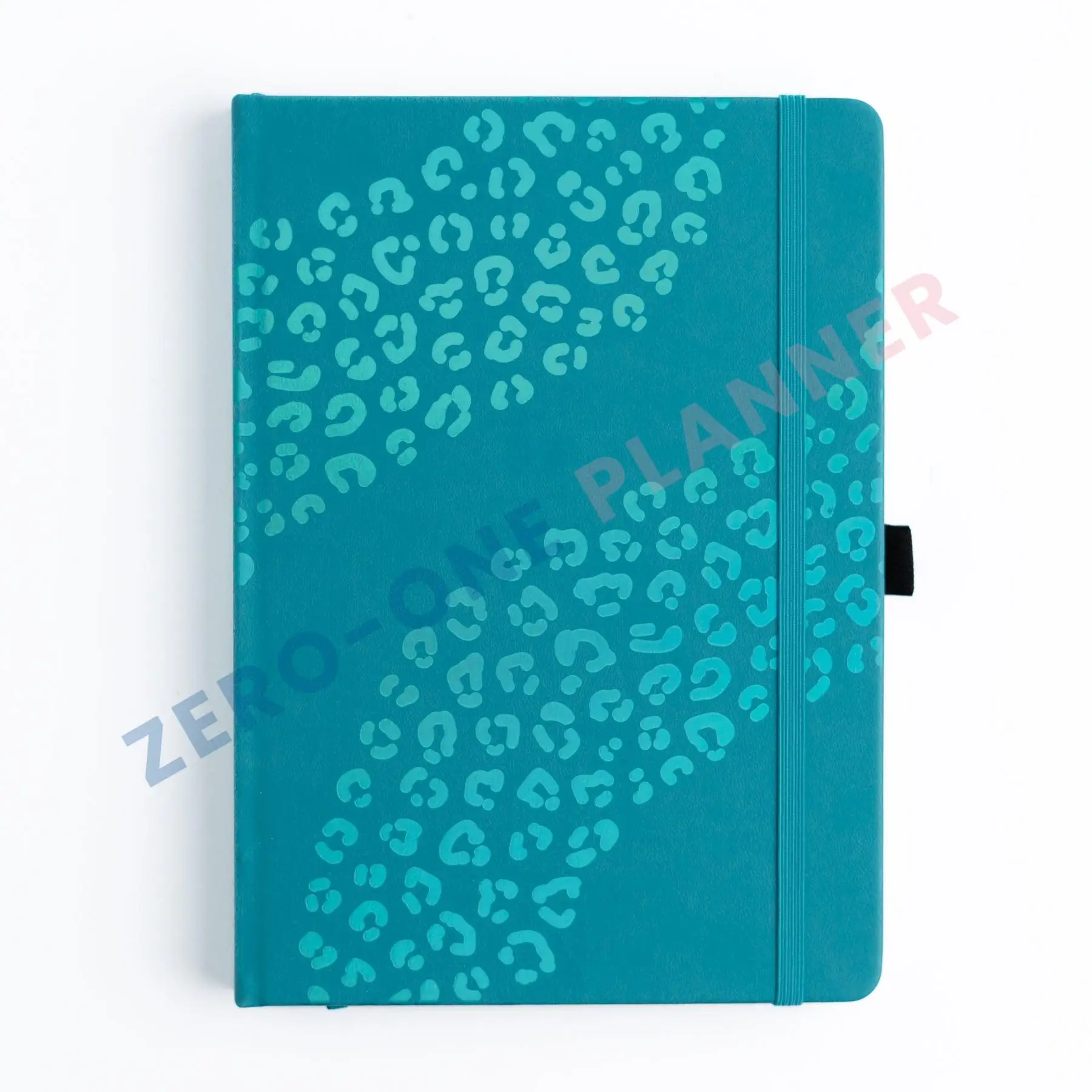 custom foiling A4 A5 B5 B6 pu vegan leather bound hardcover journal blank lined ruled dot grid printing notebook sketchbook