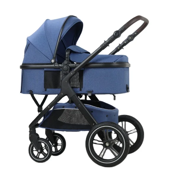Wholesale baby stroller 3 in 1/good quality cheap baby pram/China new design black luxury baby carriage for sale