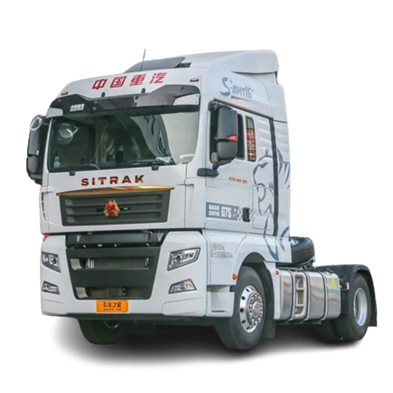 Низкая цена sinotrick sitrak тракторный грузовик HW76 371hp 10 колес 30 тонн Подержанный тягач