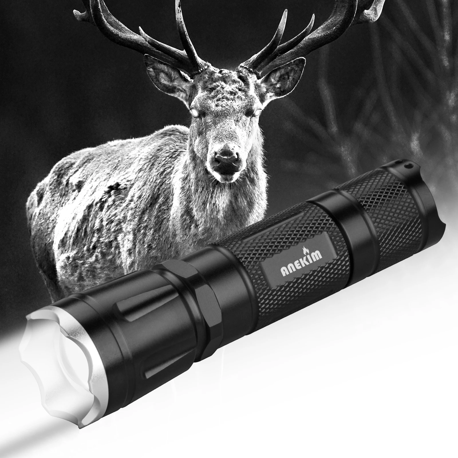 IR850nm VCSEL Zoom Infrared Flashlight 7W Long Range Adjustable Power Silent Night Vision Hunting Flashlight 940nm