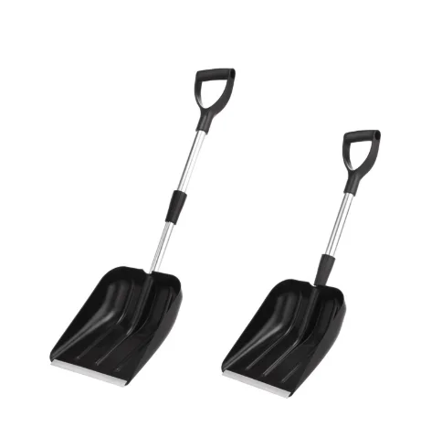 
Snow Shovel Compact Strong Ideal For Car Boot Telescopic Handle Emergency Winter 