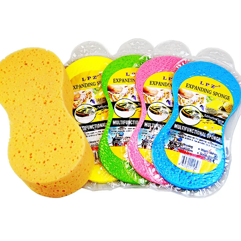 Magic Cleaning Sponges Scouring Pad Kitchen Dish Sponge Scrubber Car Wash Sponge Microfiber