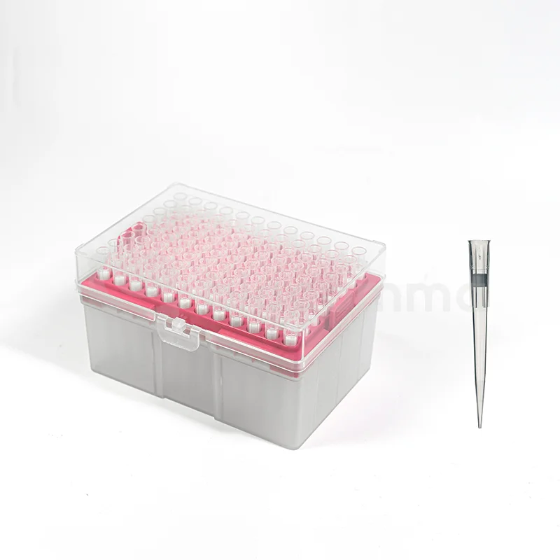 laboratory sterile dna free  20ul filter micro filter graduated pipette tips