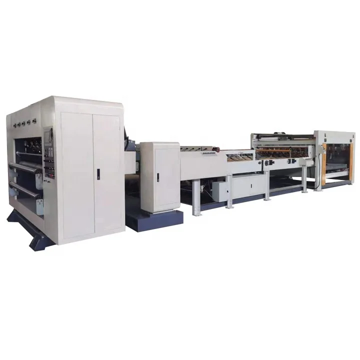 Low price Single Corrugated Slitting And Die Cutting Machine Cardboard Box Maker