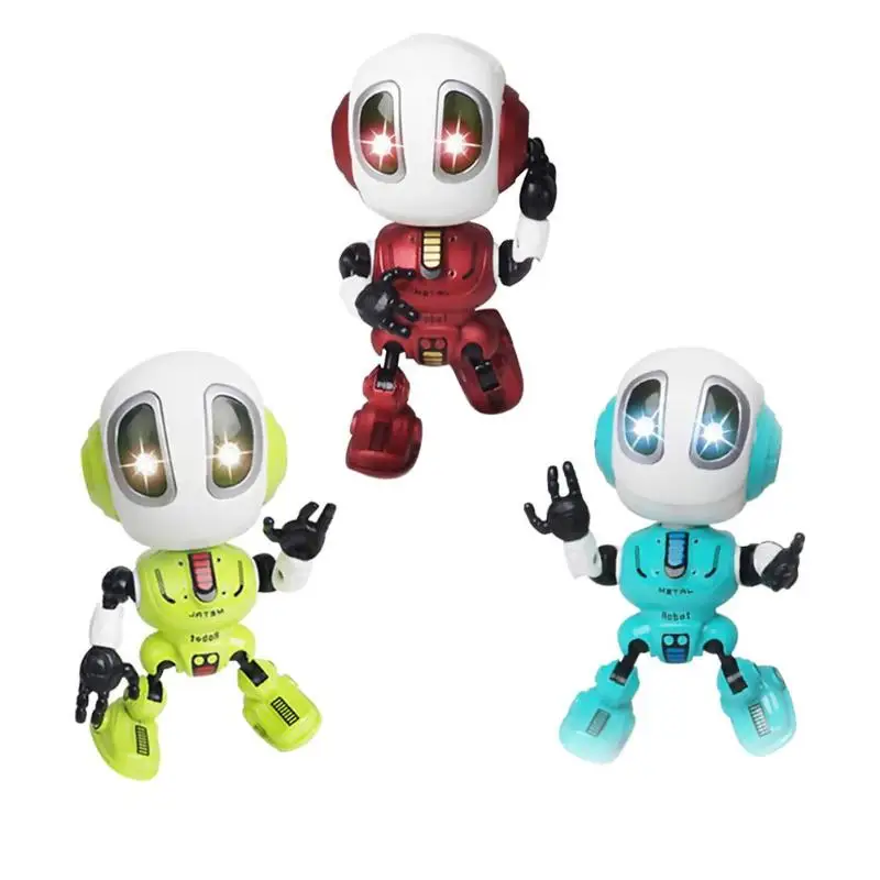 2019 Hot Sale Kid Head Touch Sensor Electronic Smart Q Robot Toy Mini Smart Robot For Early Educational Kids Toy