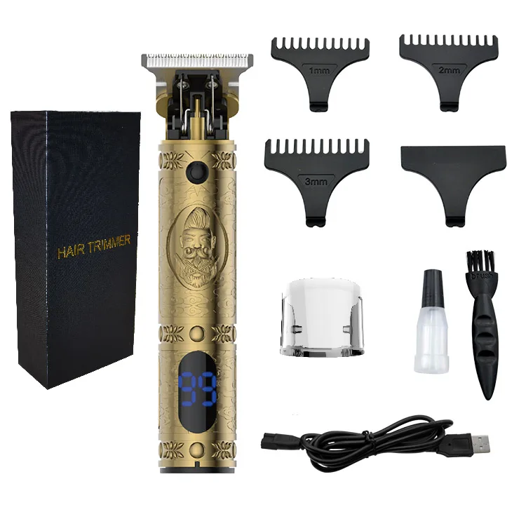 Hot Selling Hair Beard Trimmer Rechargeable Cutter Wholesale Barber Clippers