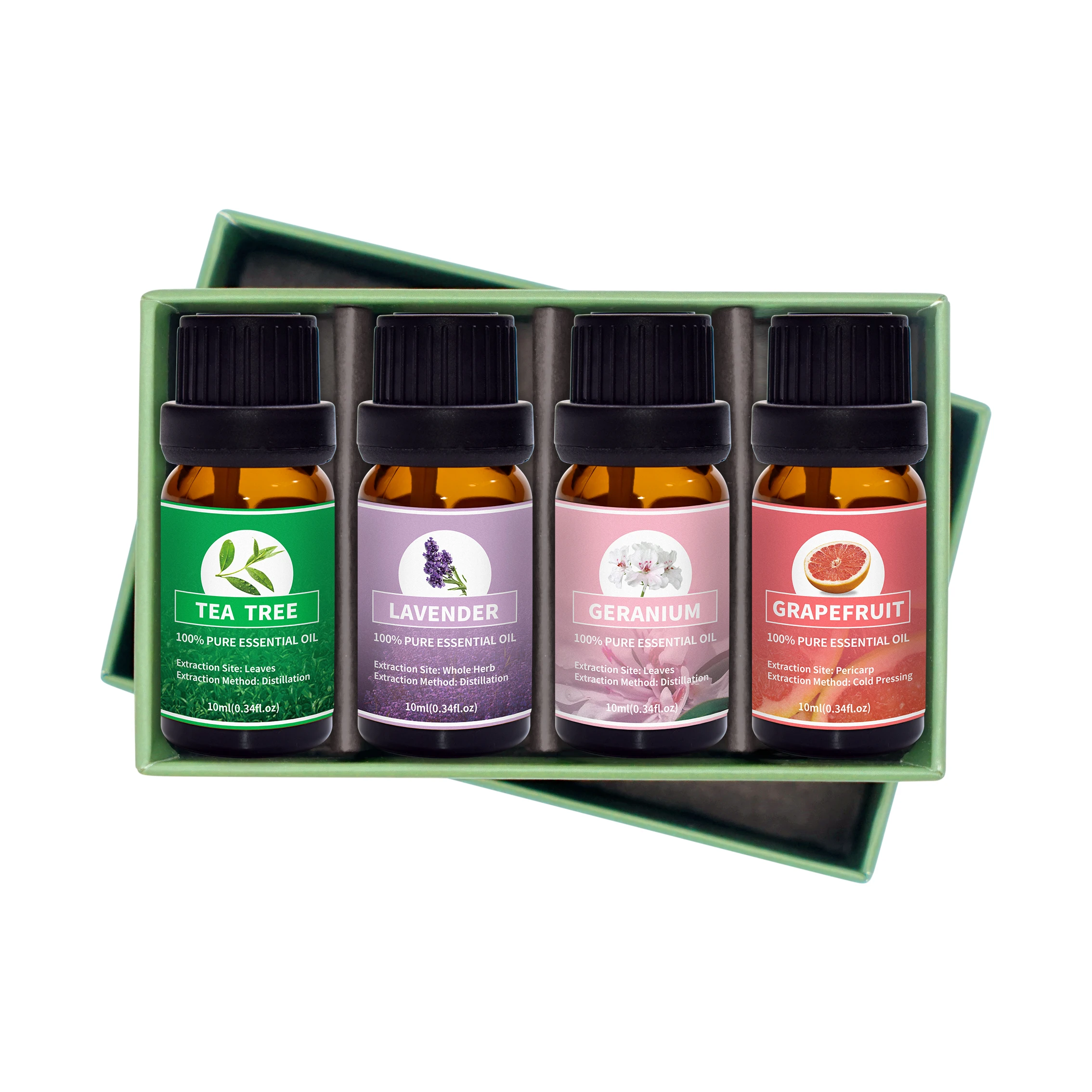 Organic 100% Pure Therapeutic Grade Osmanthus Lily Cajeput Lavander Lemon Jasmine Lemongrass Essential Oil