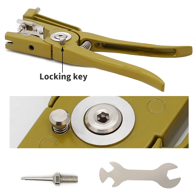Low price Animal Ear Tag Pliers Portable Effect Saving Ear marking Pliers Pig sheep Metal ear applicator