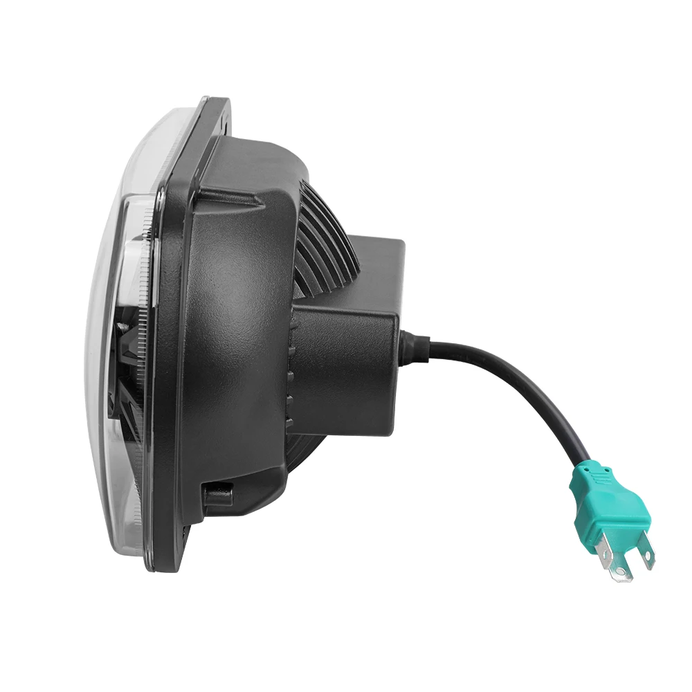 5x7 KingKong 7 inch square headlight 60W high/low beam rectangular led headlight with DRL