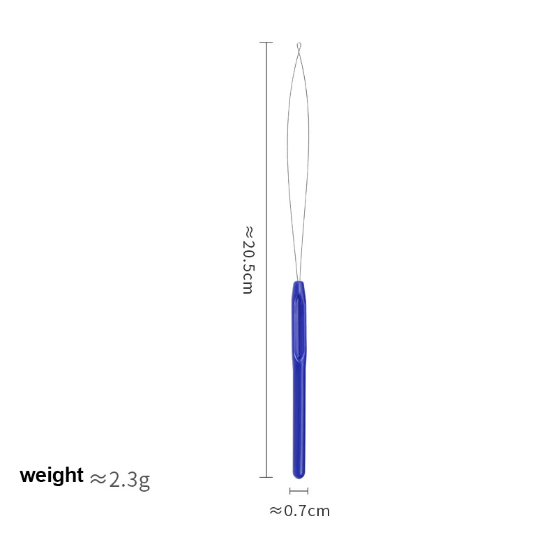 New Plastic Handle Sewing Knitting Tool Tufting Needle Threader for Tufting Gun Using