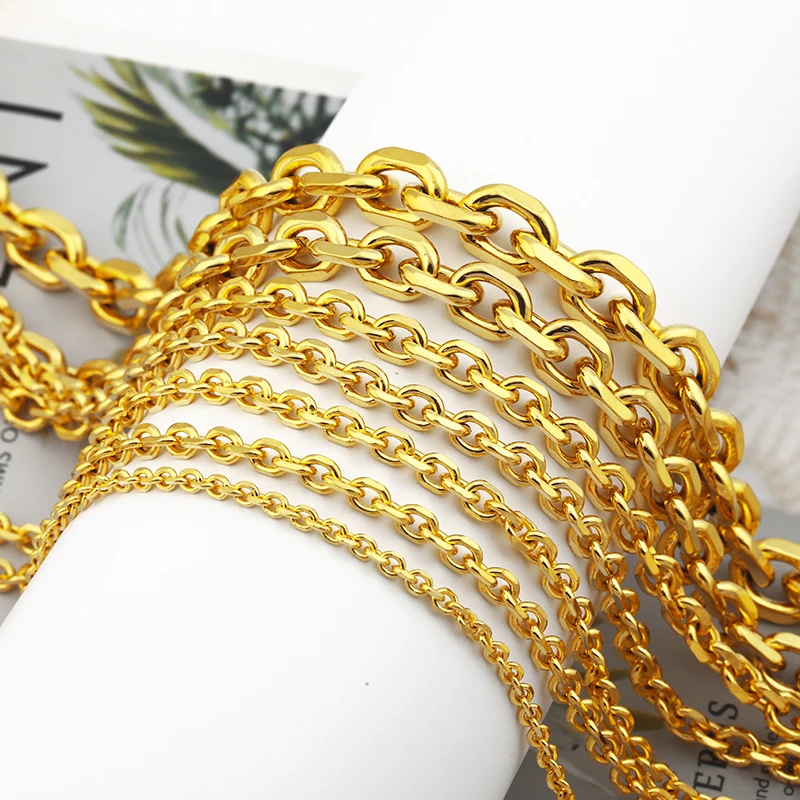 JXX XL-103 2022 luxury gold chain women necklace bar gold necklace