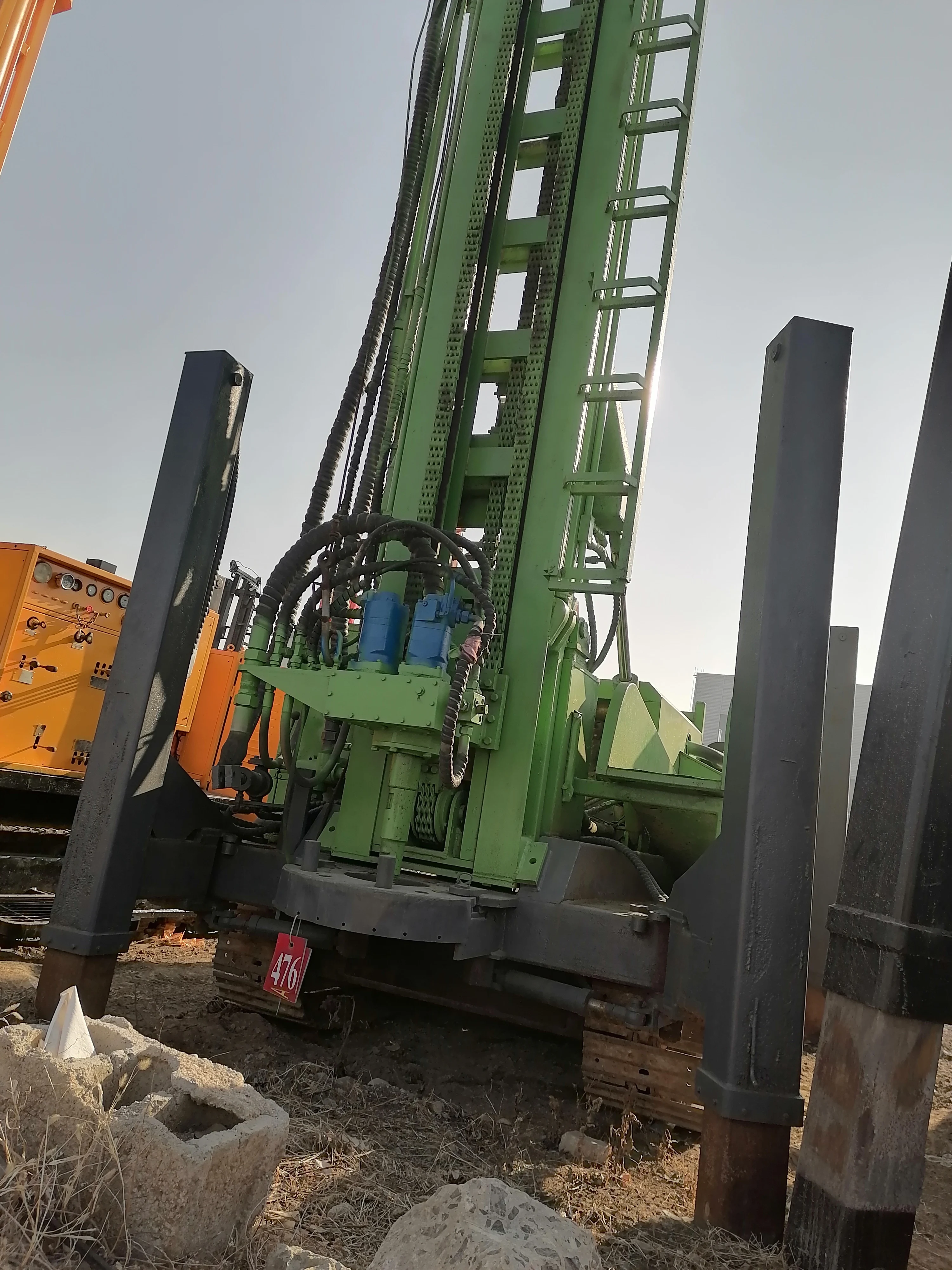300m second-hand 6.6m tower water well drilling rig used borehole machine borewell drilling rig