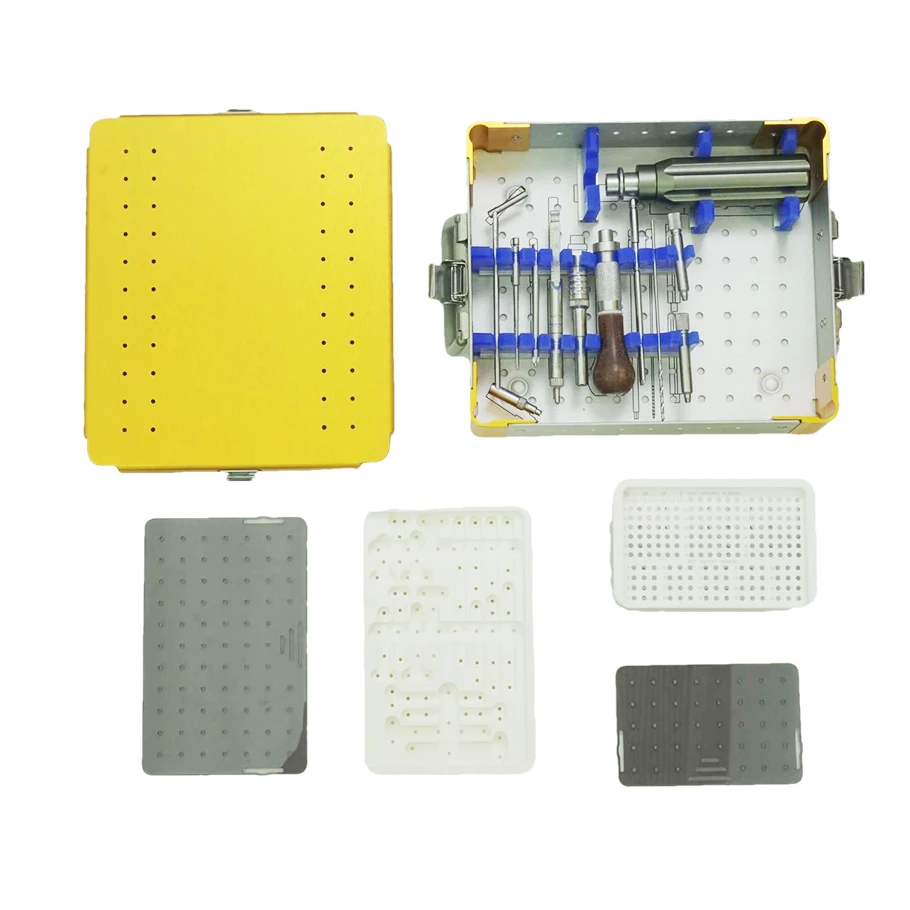 Hot Selling Stainless Steel Durable Surgical Orthopedic 4.5 Cannulated Instrument Set Implant Kit