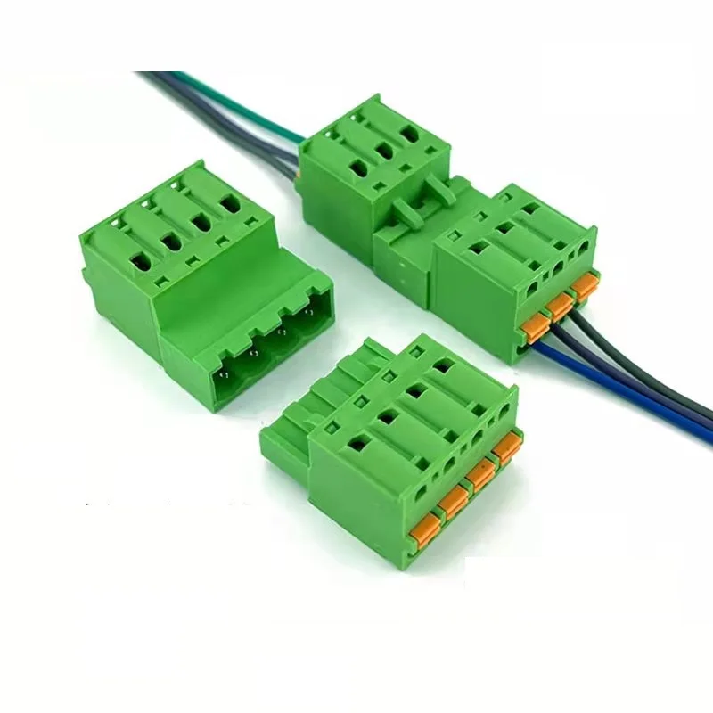 5.08mm pitch spring docking male and female terminal block connector