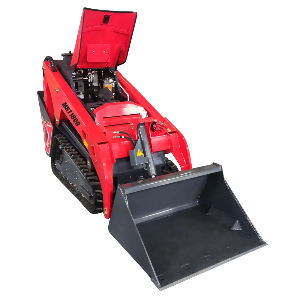 Mini Crawler Skid Steer Loader 1.5 Ton High Quality Mini Skid Steer Loader For Sale