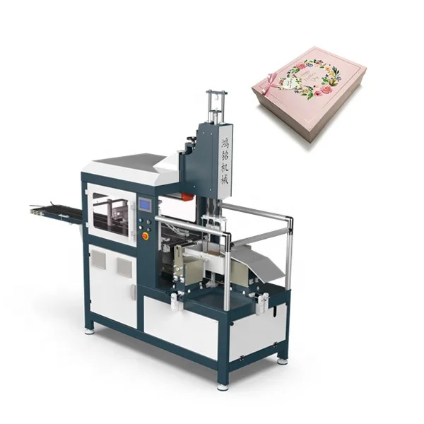 Top Selling HM-YP400 Automatic Box Pressing Machine Perfume Box Making Machine