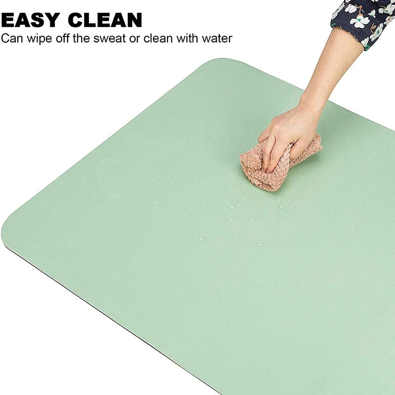 Dropshipping Tpe yoga Matt De yoga Sport Gym Yogamatt Anti Slip 6mm Custom Logo UV Print Eco Friendly Double Layer Tpe Yoga Mat