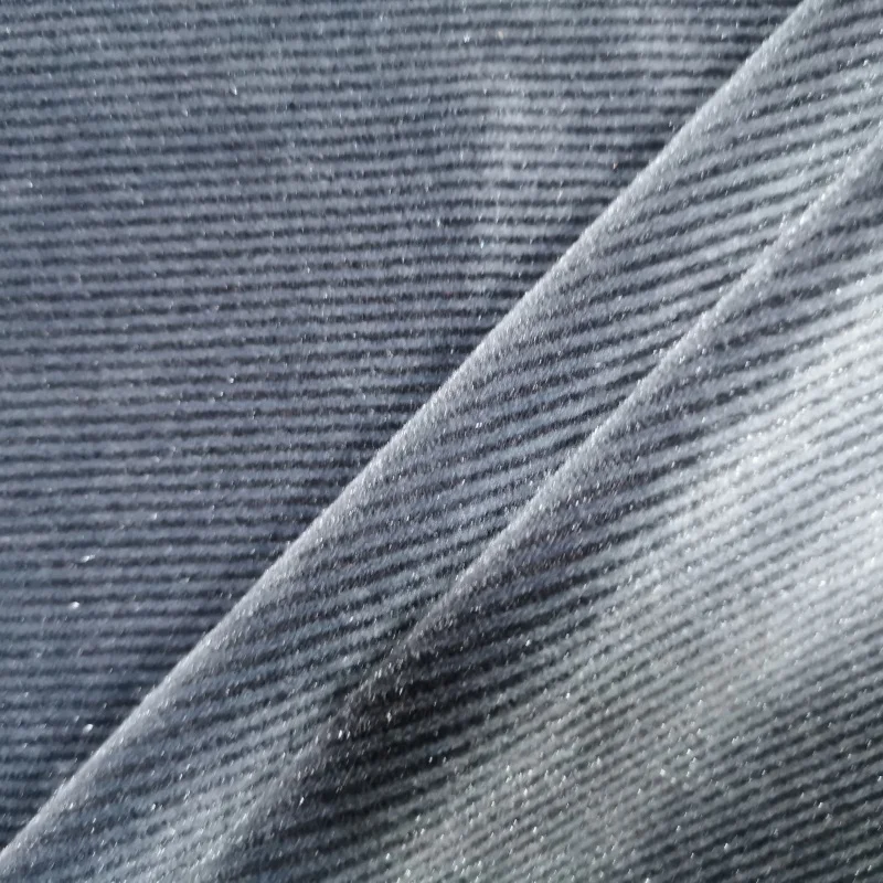 Manufacturer Provides High-quality Garment Velvet Fabric 100% Polyester KS Elastic Knitted Burnout Velvet