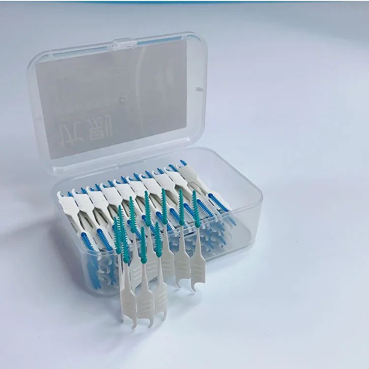 Portable Oral Hygiene Interdental Brush Tooth Cleaning Customizable Adult Interdental Brush For Family Travel