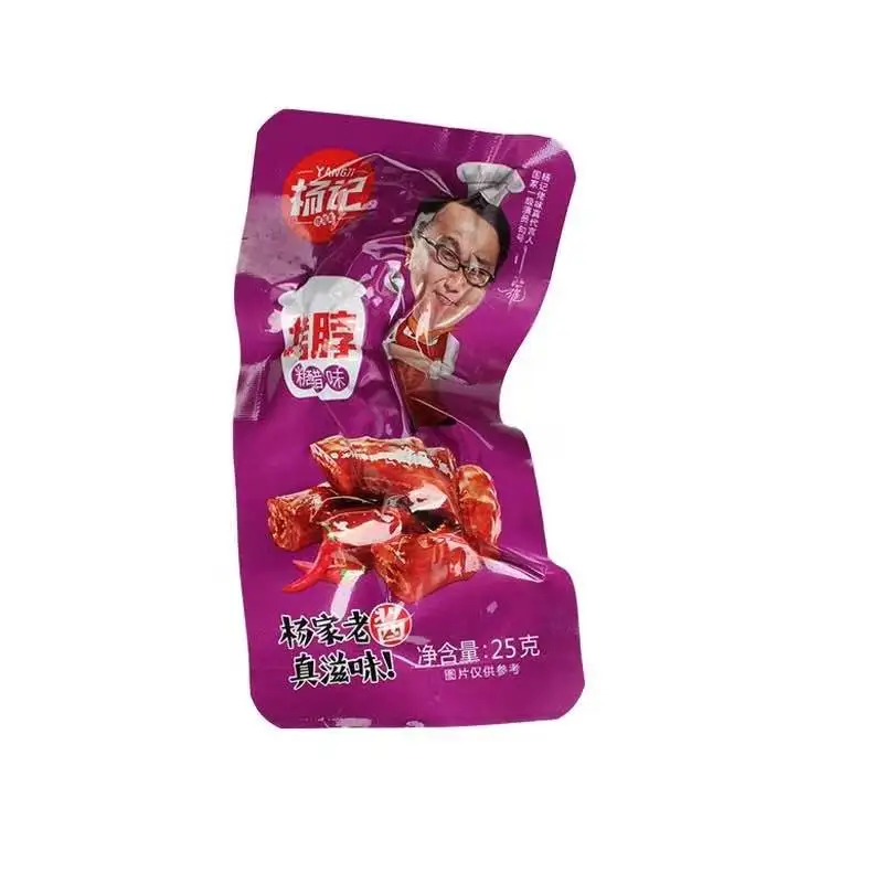2021 hot sale sweet and sour flavor grilled neck 25g* bag vacuum packaging delicious net celebrity healthy snack