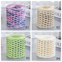 Raffia Paper Ribbons Packing DIY Crafts Party Decorations handmade raffia rope 200m