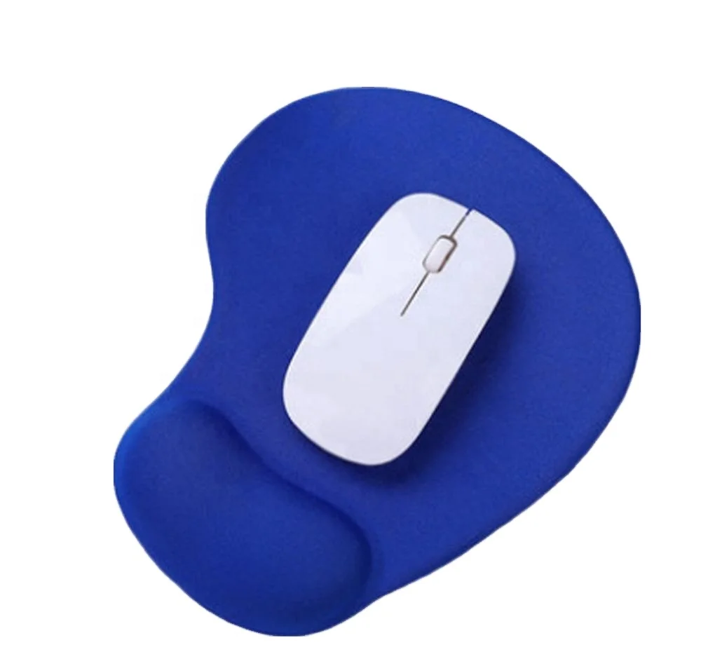 Erhonomic gel mouse pad with wrist support
