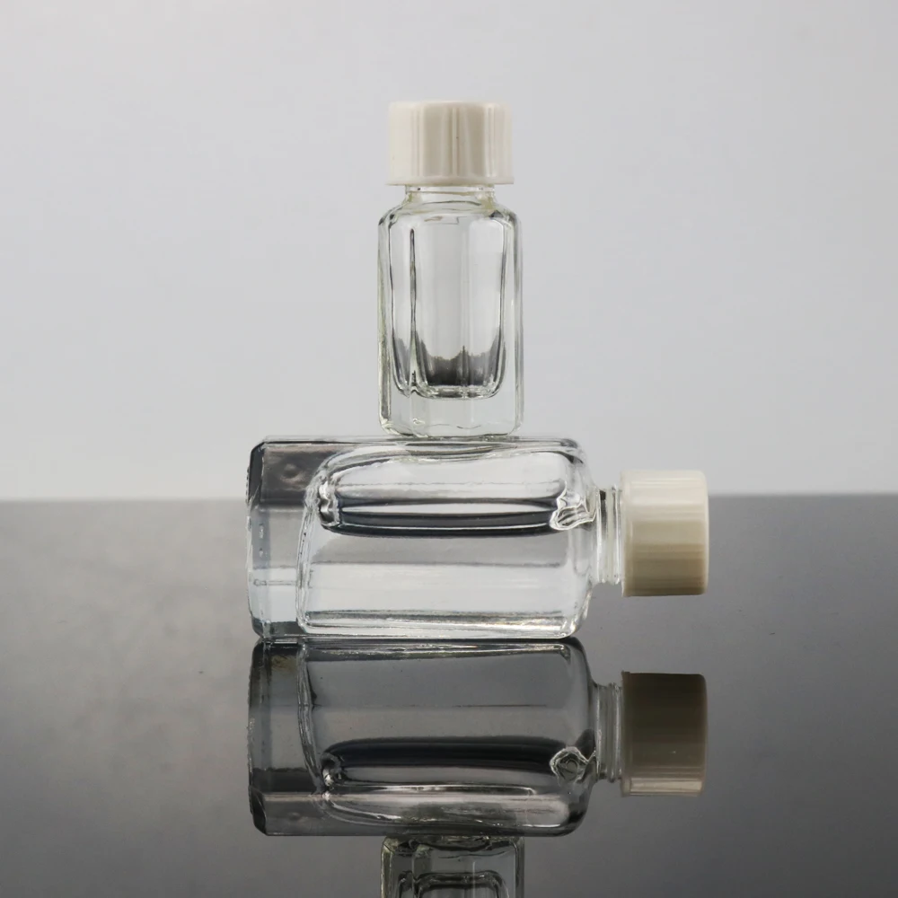 Octagon Attar Glass Perfume Tester Bottles For Oud Oil (1600240676107)